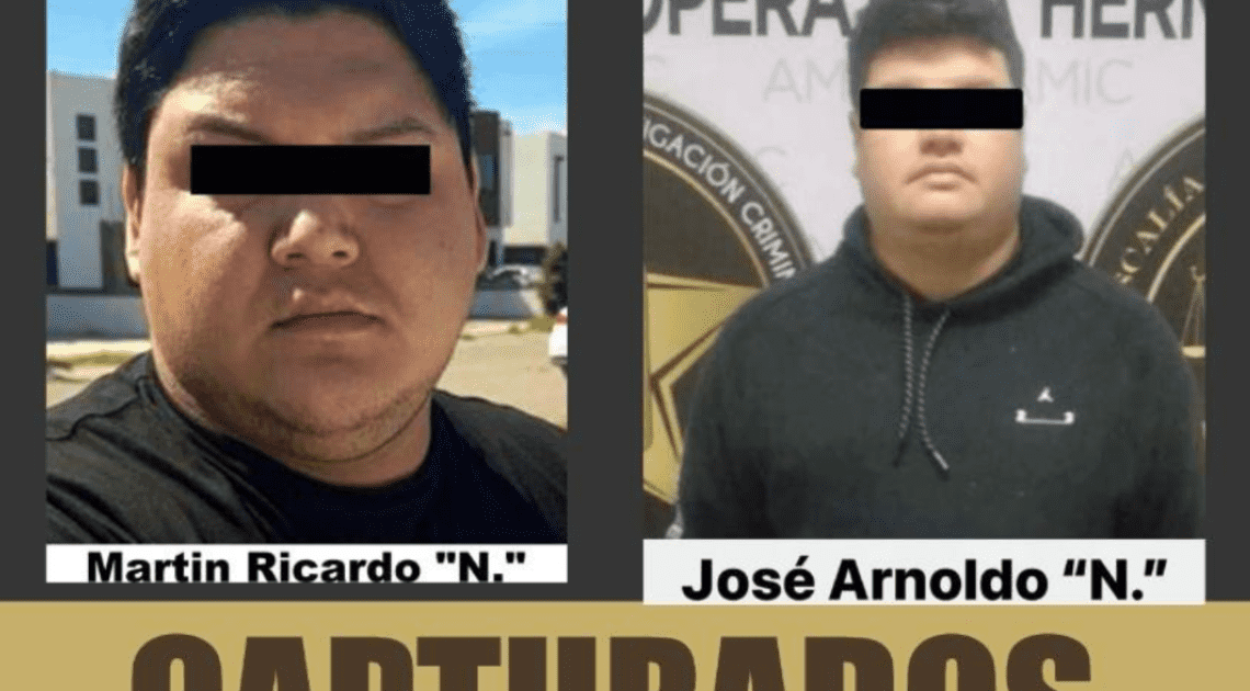 Detienen a dos presuntos homicidas de Carlos Bernardo en Cervecería 19 Detienen a dos presuntos homicidas de Carlos Bernardo en Cervecería 19