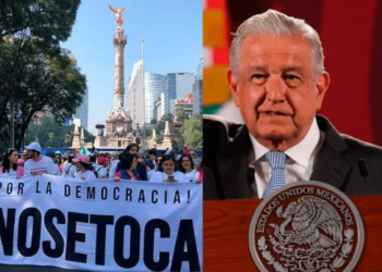 ‘Los que marchen por eI INE están a favor de la corrupción”: AMLO