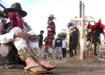 Miguel Ángel, joven fariseo de Hermosillo entregado a su tradición