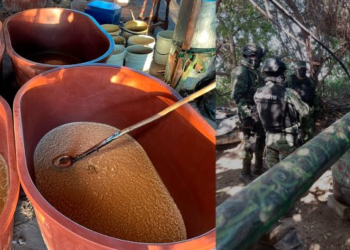 Ejército asegura el ‘narcolaboratorio’ más grande registrado en México