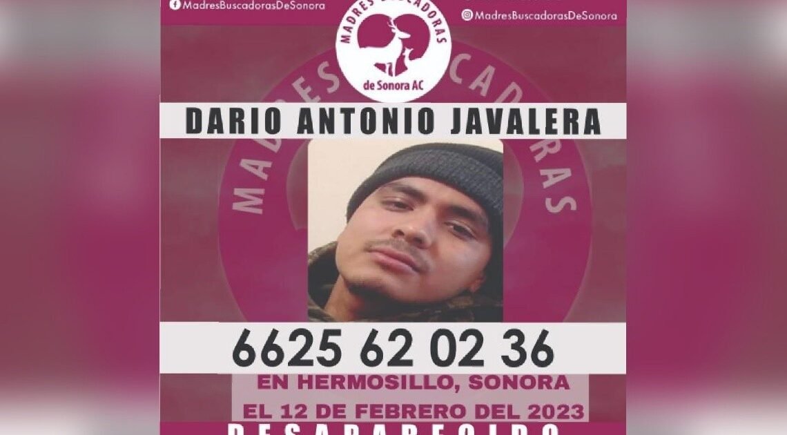 Buscan a Darío Antonio, joven de 20 años desaparecido en Hermosillo; toma medicamentos controlados Buscan a Darío Antonio, joven de 20 años desaparecido en Hermosillo; toma medicamentos controlados