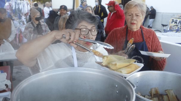 Así fue la venta de tamales en Villa de Seris Así fue la venta de tamales en Villa de Seris