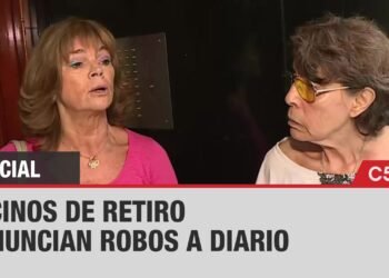 ENTRADERAS y ROBOS en el barrio de RETIRO