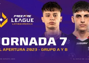 ¡Jornada 7 de la #FreeFireLeague 2023! 🤩 | Grupos A y B – Apertura