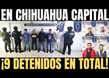 Capturan a 9 DELINCUENTES durante dos CATEOS SIMULTÁNEOS en Chihuahua Capital