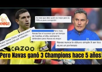 Ticos molestos por qué Dibu Martínez ganó el The Best y Navas NO