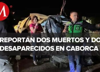 Dos personas murieron tras paseo en playa de Sonora; marea subió y los arrastró