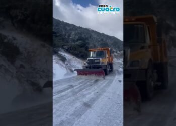 Cae nieve en #Sonora por más de 18 #horas  ininterrumpidas.