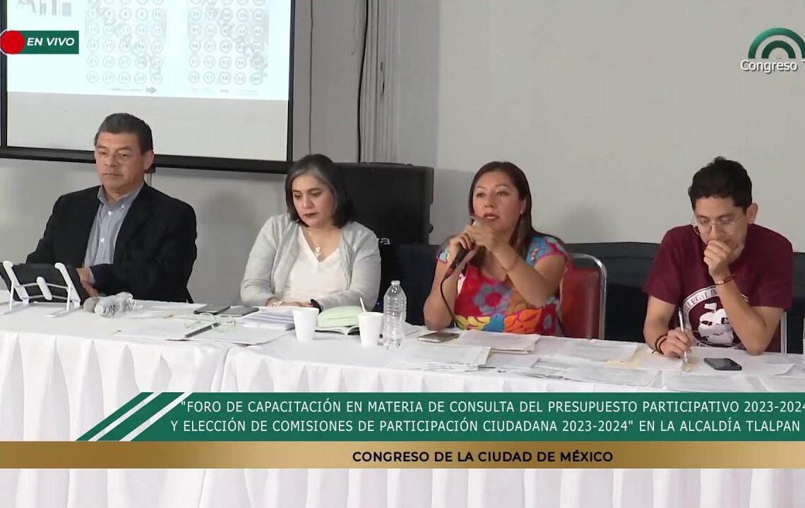 🔴#EnVivo | Foro de Capacitación en Materia de Consulta de Presupuesto Participativo 2023-2014 y E…