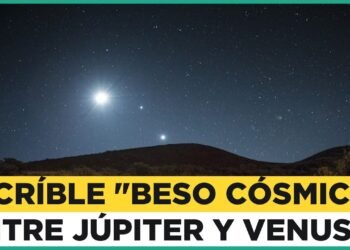 El “beso cósmico” entre Júpiter y Venus: Planetas le dan la bienvenida a marzo