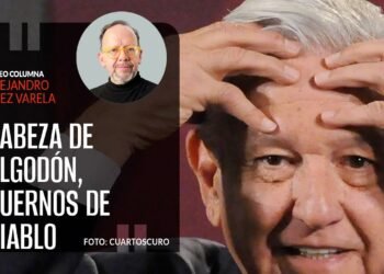 Cabeza de algodón, cuernos de diablo, por Alejandro Páez Varela / video columna