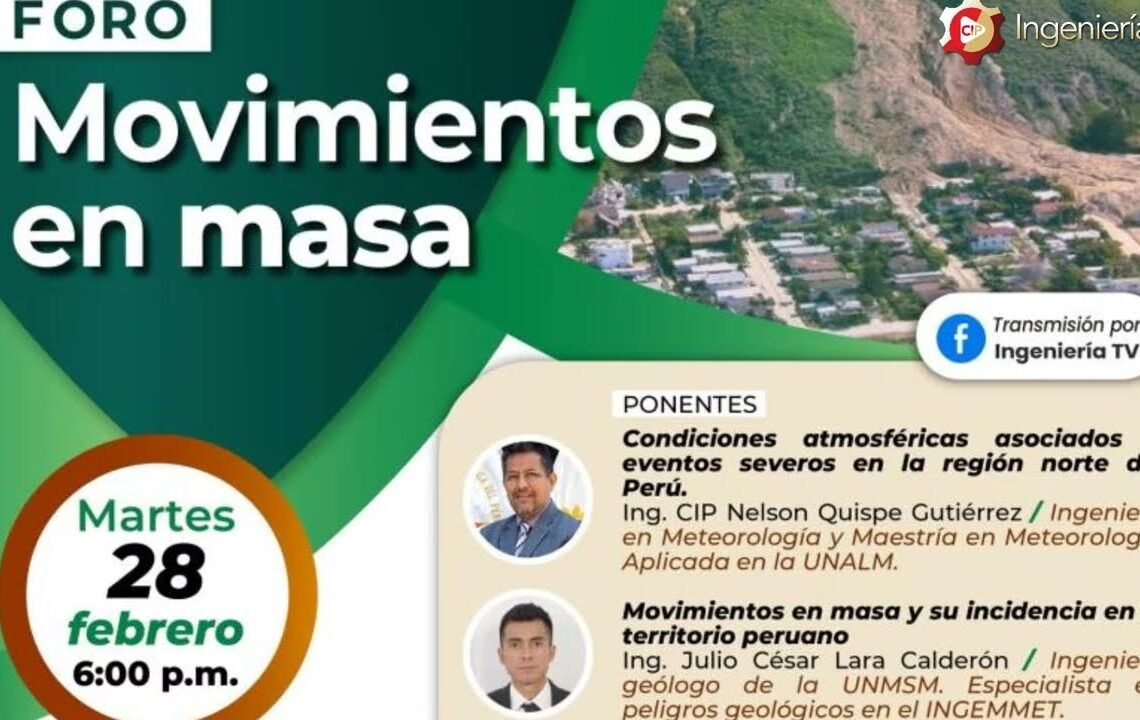 Foro: Movimientos en masa.