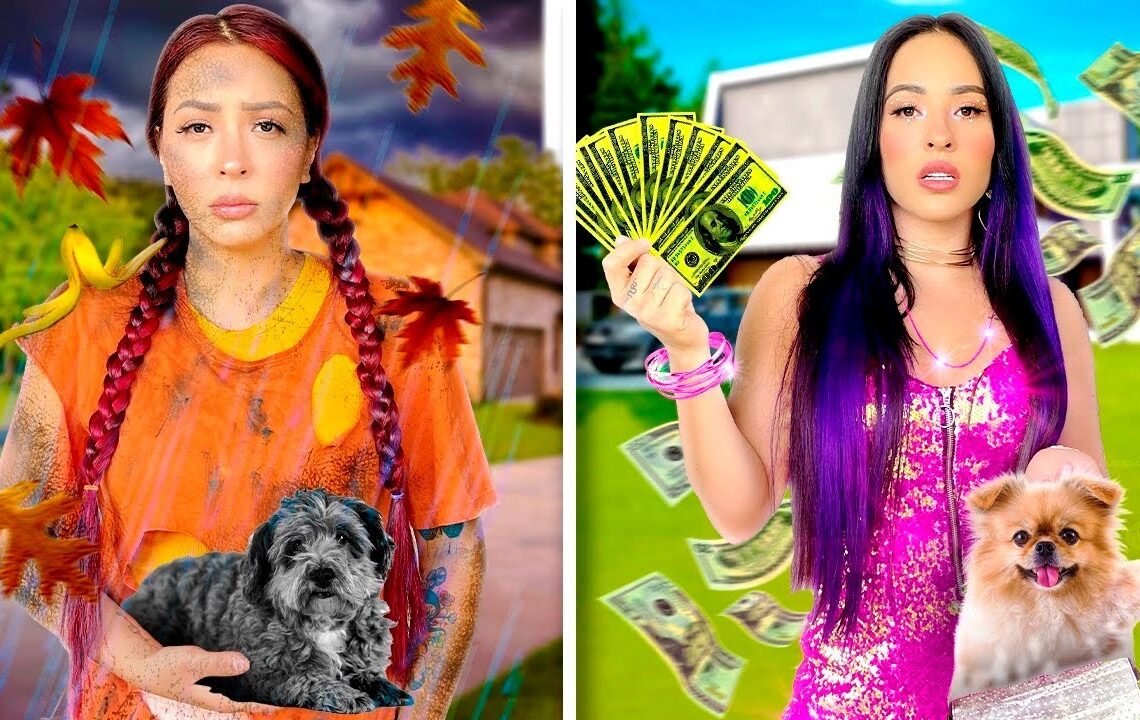 HERMANA POBRE VS HERMANA RICA😔💔 | Karla Bustillos
