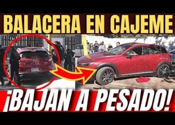 Así fue la FUERTE BALACERA en las inmediaciones del CBTIS 37 en Cajeme, Sonora