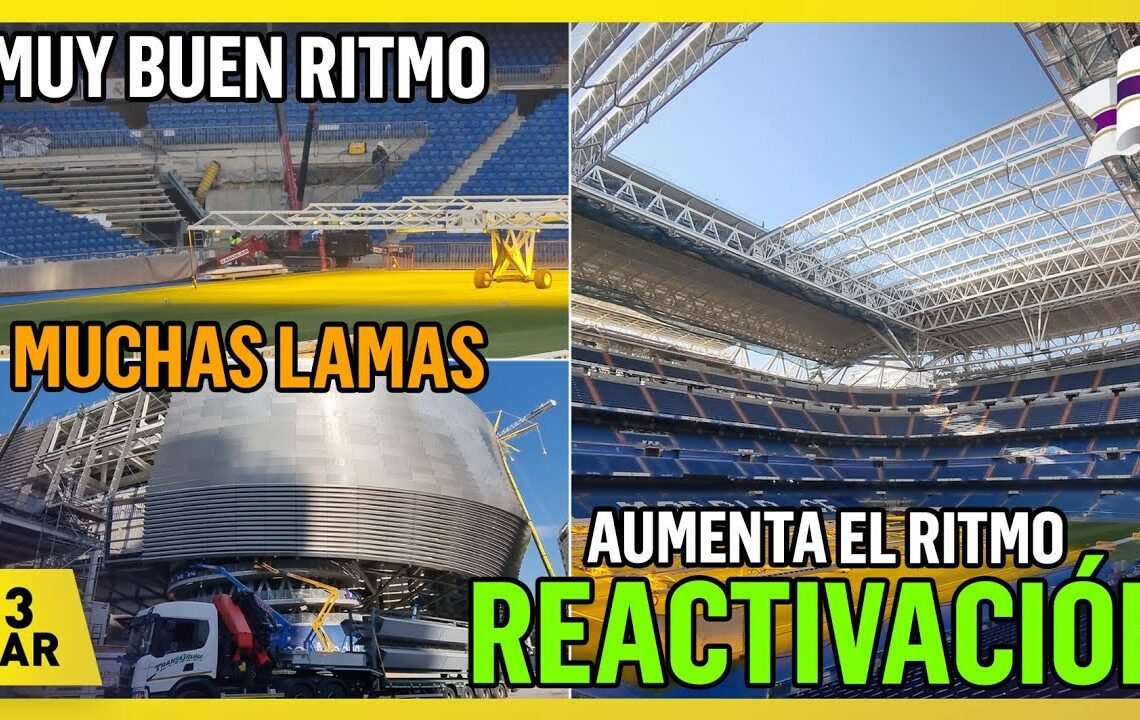 ✅ COSAS MUY INTERESANTES 🚨 OBRAS del SANTIAGO BERNABÉU [3 Marzo 2023]