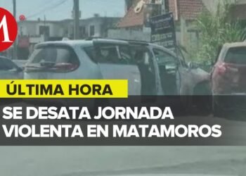 Reportan enfrentamientos armados en Matamoros, piden a población no salir