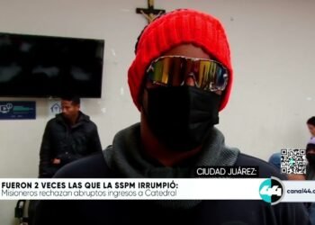 Fueron 2 veces las que la SSPM irrumpió en Catedral