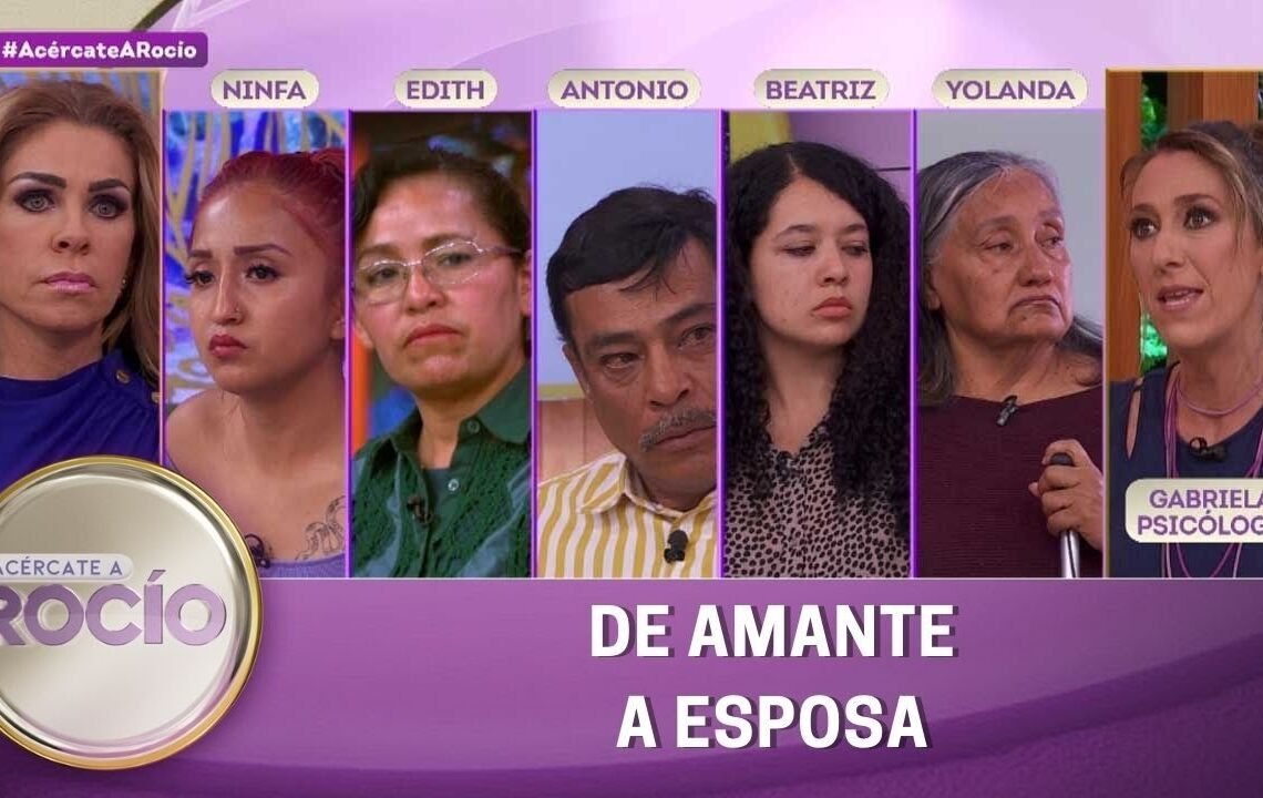 De amante a esposa. | Programa del 28 de febrero del 2023 | Acércate a Rocío