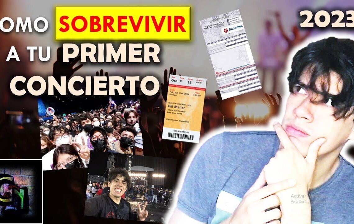 Como SOBREVIVIR a tu PRIMER CONCIERTO 2023 Pt 2 Tips y Consejos