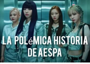 LA POLÉMICA HISTORIA DE AESPA#kpopnews #kpopnews #aespa #æspa #aespatiktok #winter #karina #giselle