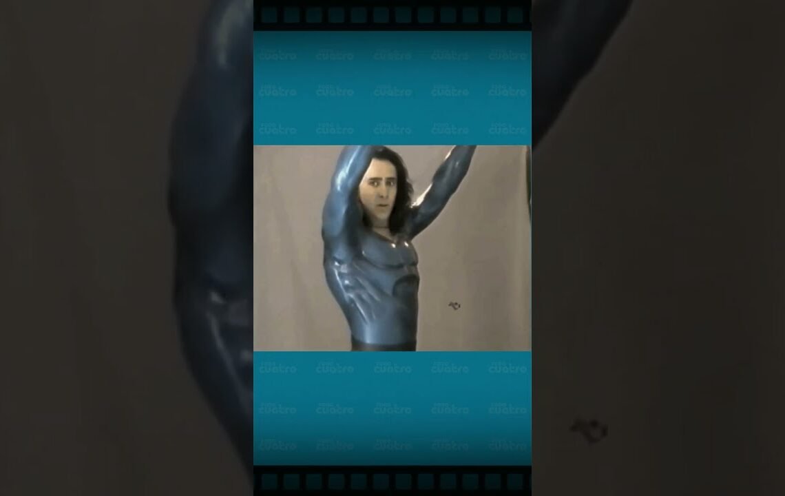 #nicolascage como #superman #dccomics #shorts #timburton