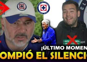 Rompió el silencio. Esto es lo que ha pasado. Memo Vázquez ya lo dijo y eso pasará en Cruz Azul