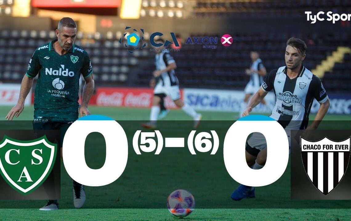 Sarmiento (J) 0 (5)-(6) 1 Chaco For Ever | Copa Argentina 2023 | 32vos de final