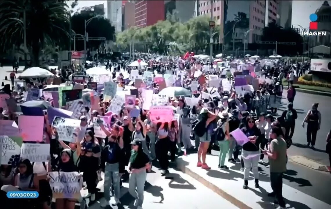 Así se vivió la marcha del 8M en la CDMX | Noticias con Francisco Zea | Programa completo 09/03/2023