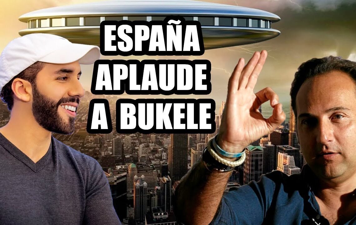 El presentador más famoso de España Aplaude y pide una entrevista a Nayib Bukele públicamente