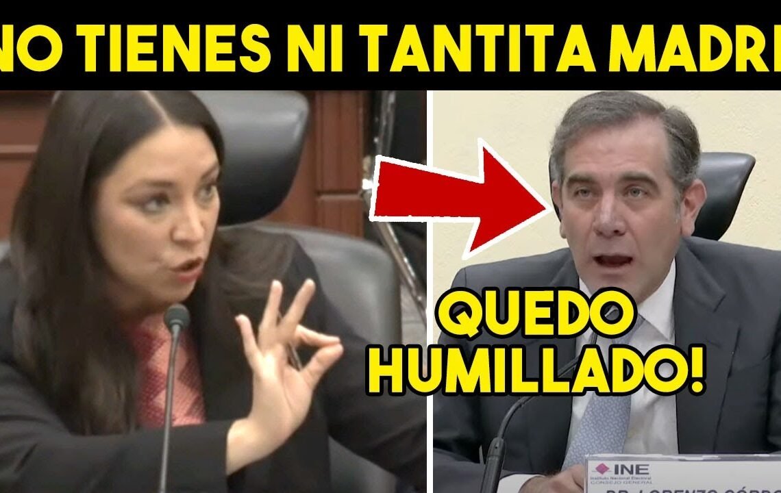 ULTIMO MINUTO! CASI LLORAN EN INE, DIPUTADA 4T BARRE CON LOS MISERABLES