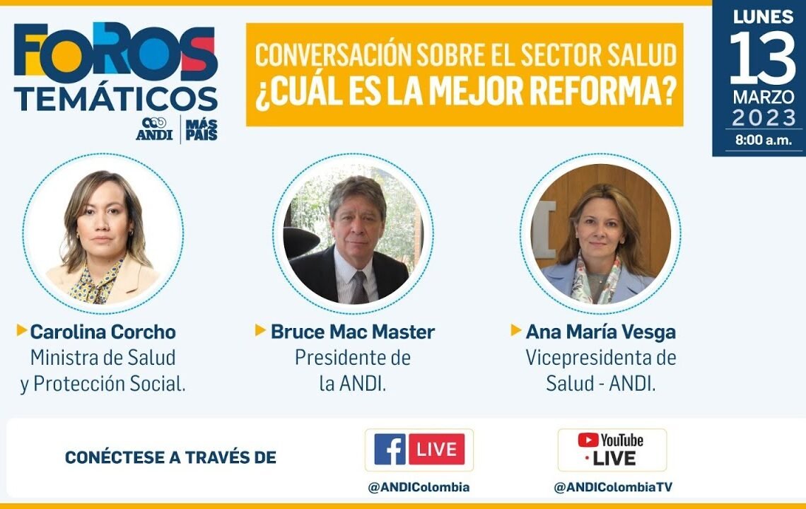 #ForosTemáticosANDI – Conversación sobre el sector salud