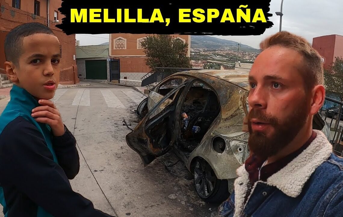 MiniMorad enseña al GUIRI el PEOR BARRIO de MELILLA | La Cañada de la Muerte