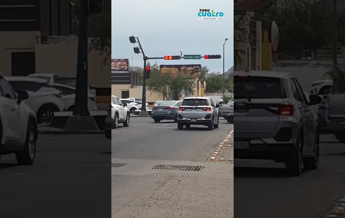 Semáforo más ignorado en Hermosillo Sonora México