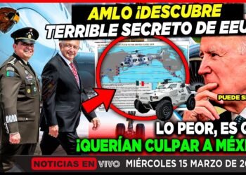 DE ÚLTIMA HORA! AMLO DESCUBRE TERRIBLE SECRETO DE EEUU ¡Y QUERÍAN CULPAR A MÉXICO!