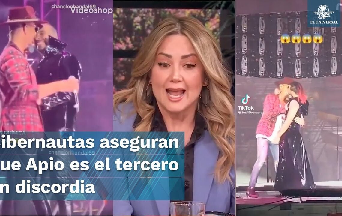 Apio Quijano manda mensaje a Andrea Legarreta por besar a Erik Rubín