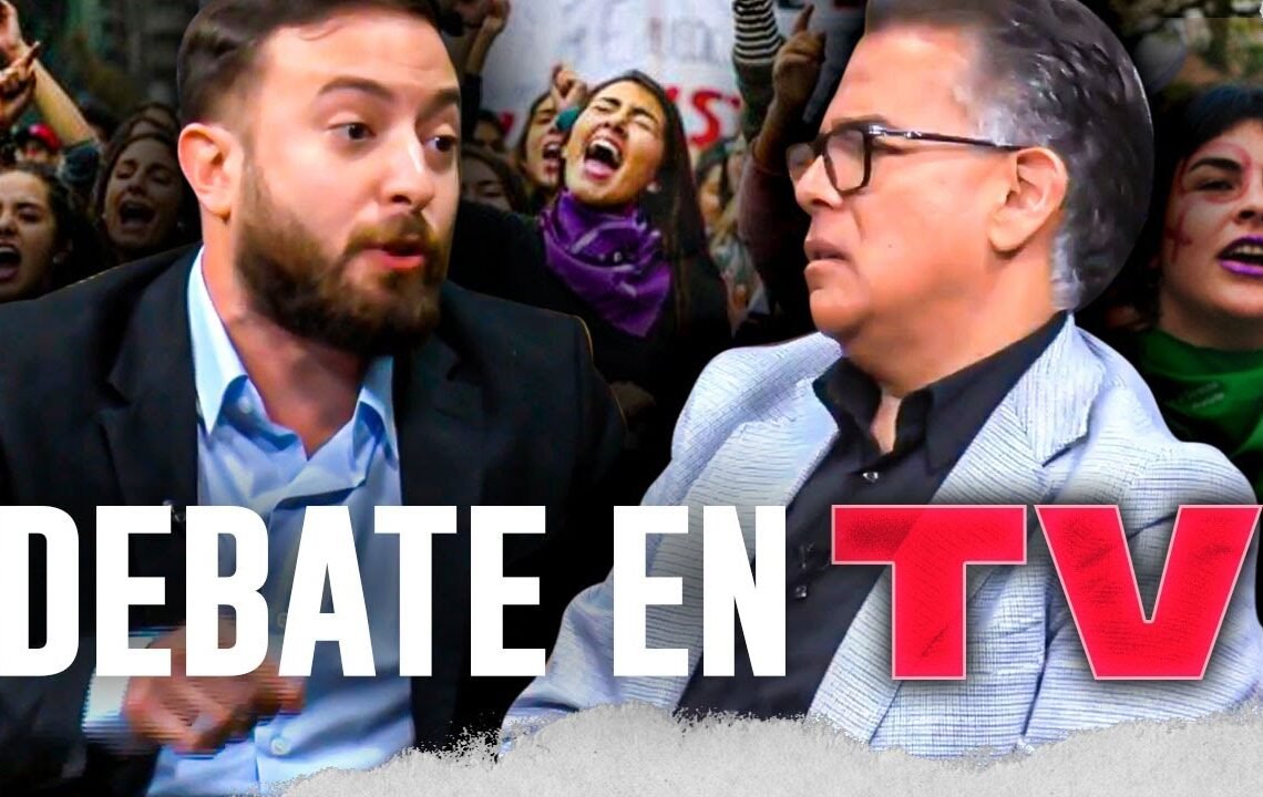 Agustín Laje Vs Periodista F3minist4 *DEBATEN* sobre el #8m