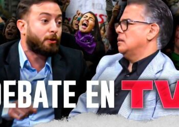 Agustín Laje Vs Periodista F3minist4 *DEBATEN* sobre el #8m
