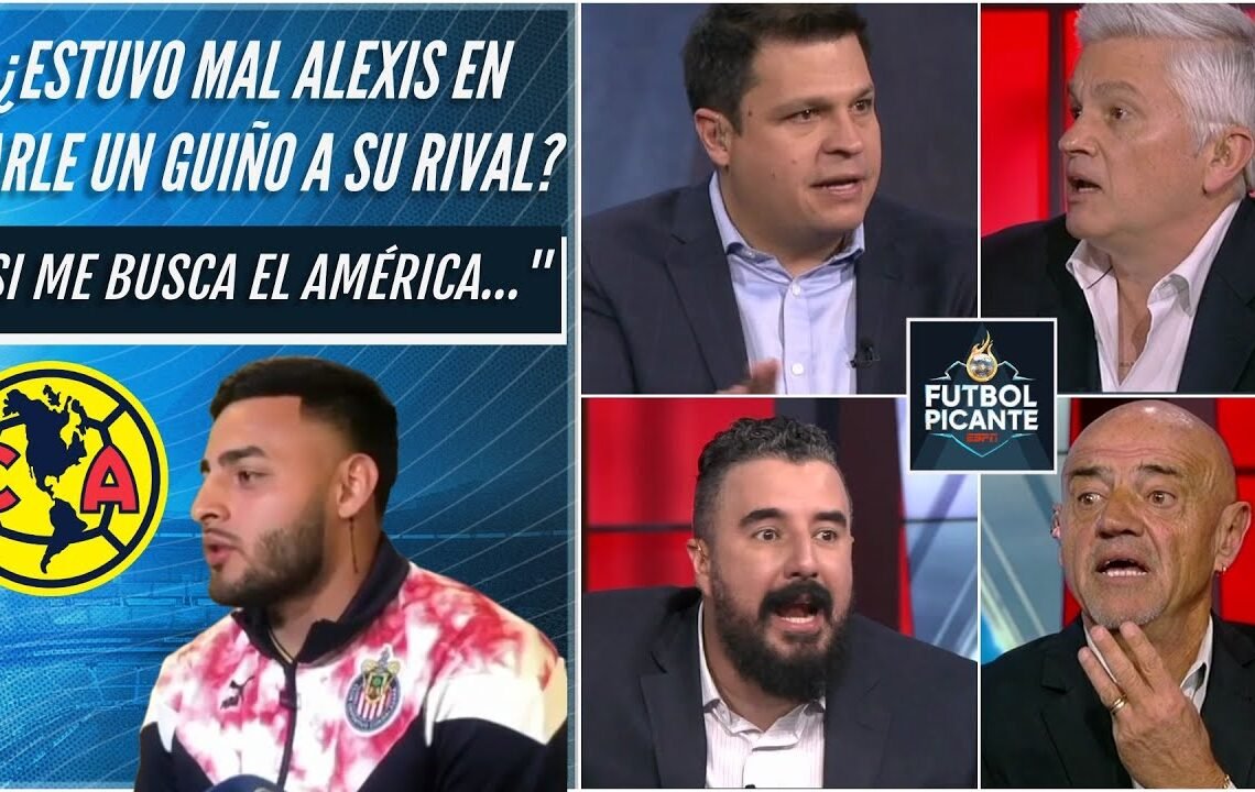 Alexis Vega hizo ARDER LA MESA de Picante con sus declaraciones sobre el América | Futbol Picante