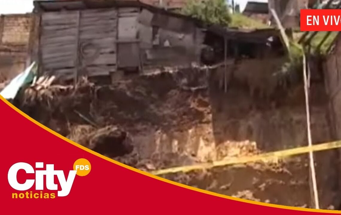 Las fuertes lluvias generaron graves problemas en 8 barrios de Usme | CityTv