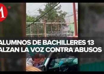 Suspenden clases en Bachilleres 13 por las protestas de estudiantes por casos de acoso sexual