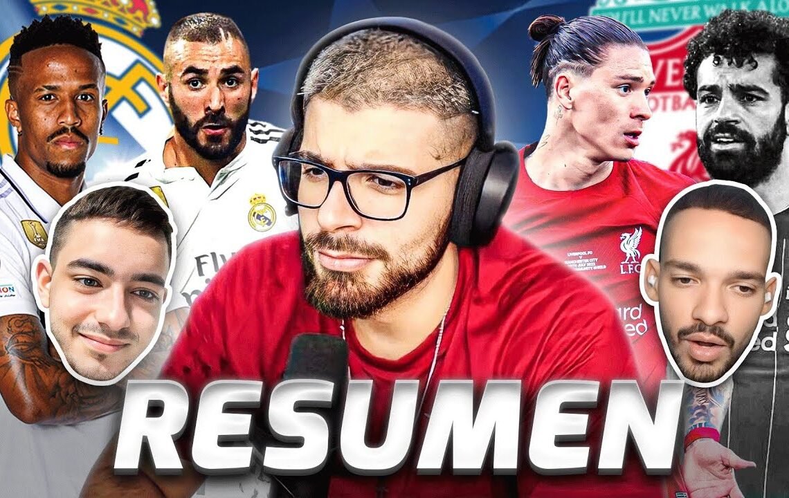 MADRID ELIMINA AL LIVERPOOL: SALAH DESAPARECIÓ. MILITAO SUPERÓ A VAN DIJK? ft. LOS FUTBOLITOS.