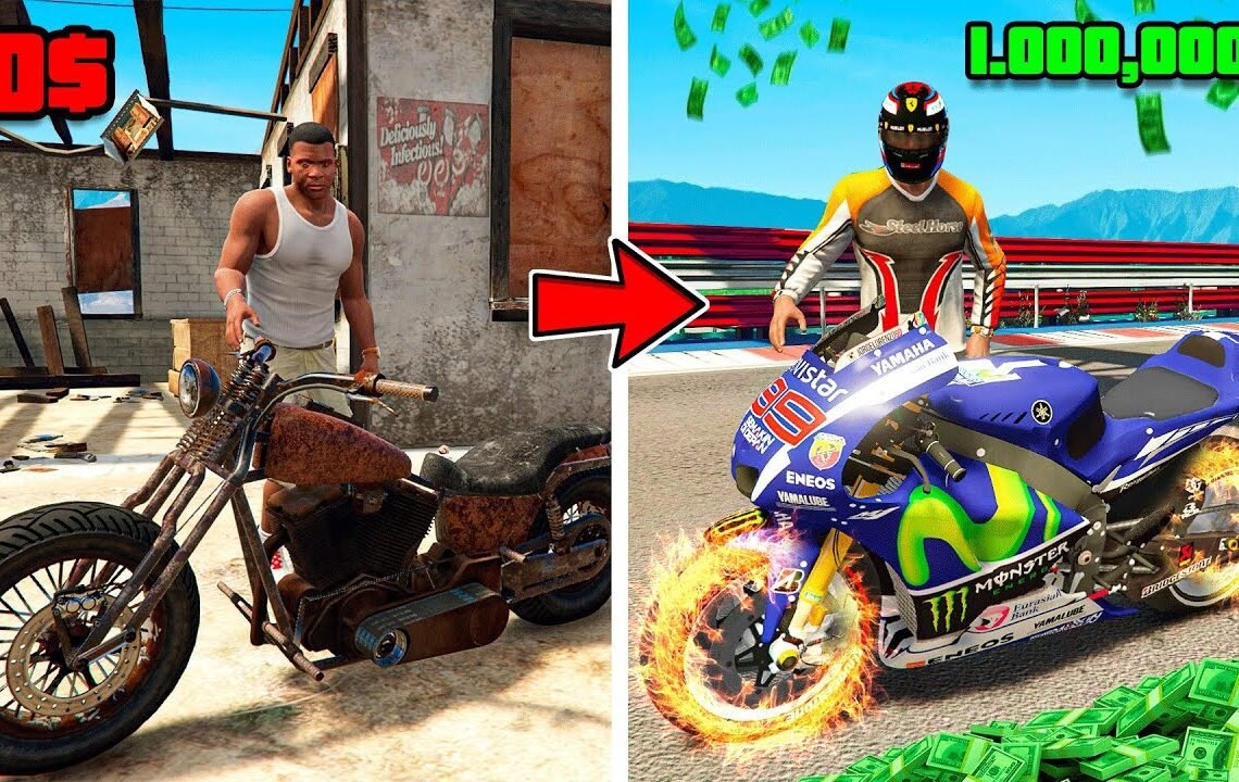 PASO de MOTORISTA POBRE a MILLONARIO en GTA 5!