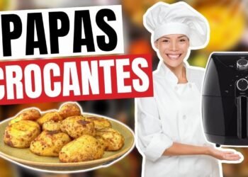 🥔 PAPAS CROCANTES EN LA FREIDORA DE AIRE  | CLASE