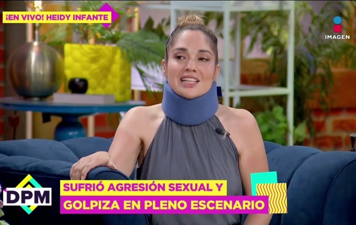 Heidy Infante, nieta de Pedro Infante, es agredida y golpeada en pleno escenario | Imagen Noticias
