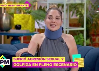 Heidy Infante, nieta de Pedro Infante, es agredida y golpeada en pleno escenario | Imagen Noticias