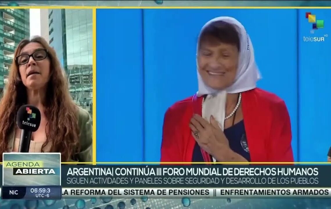 Foro Mundial de Derechos Humanos en Argentina realiza actividades variadas