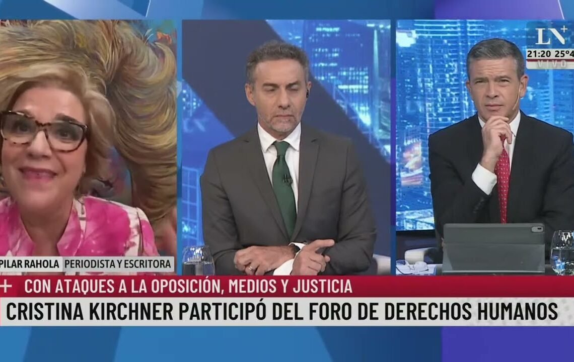 Cristina Kirchner participó del foro de Derechos Humanos. El análisis de Pilar Rahola.