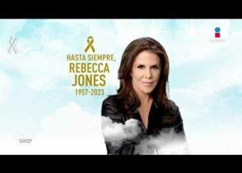 Acompañada de su hijo único, Maximiliano, Rebecca Jones murió a los 65 años | Sale el Sol