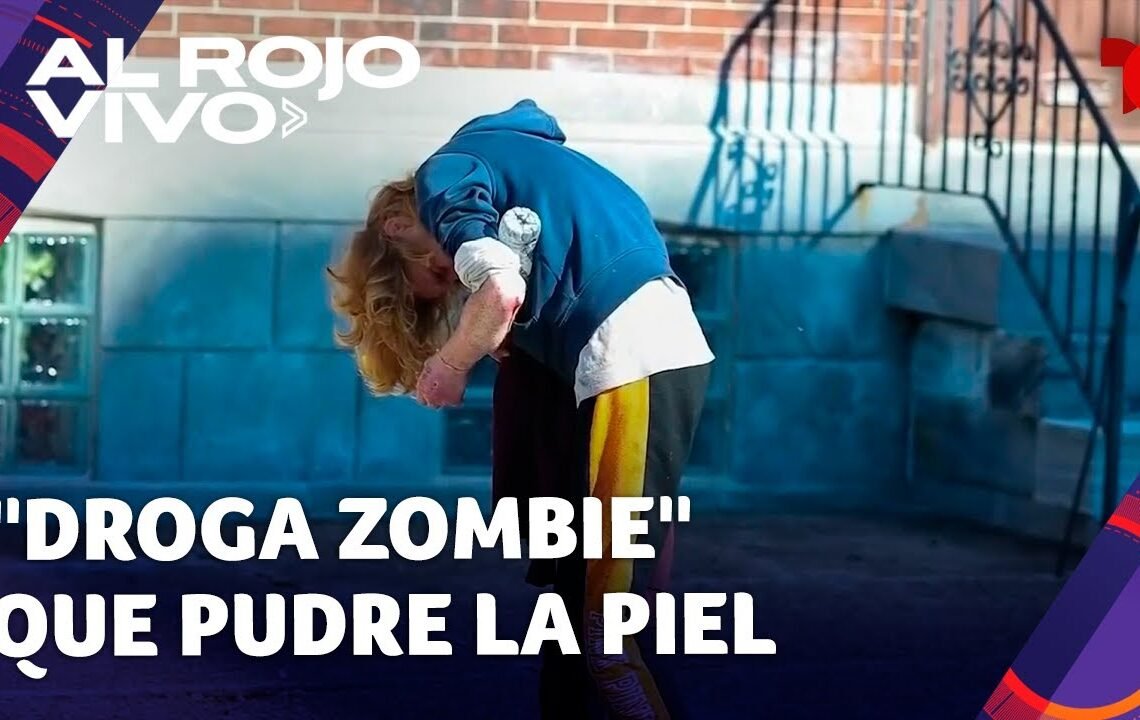 Alerta “tranq” una nueva “droga zombie” que pudre la piel de quienes la consumen