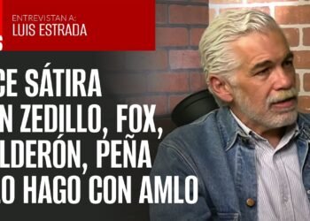 Hice sátira con Zedillo, Fox, Calderón, Peña y lo hago también con AMLO: Luis Estrada